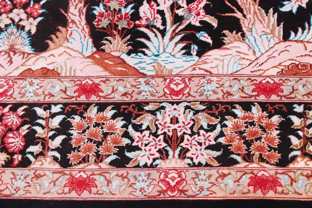 Persian rug Qom