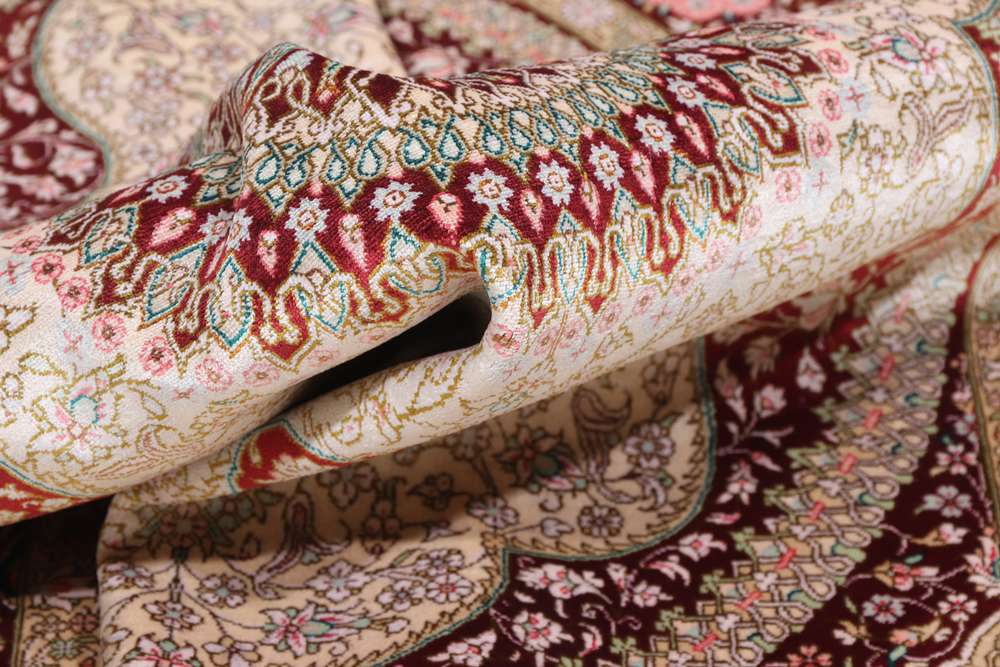 Persian rug Qom