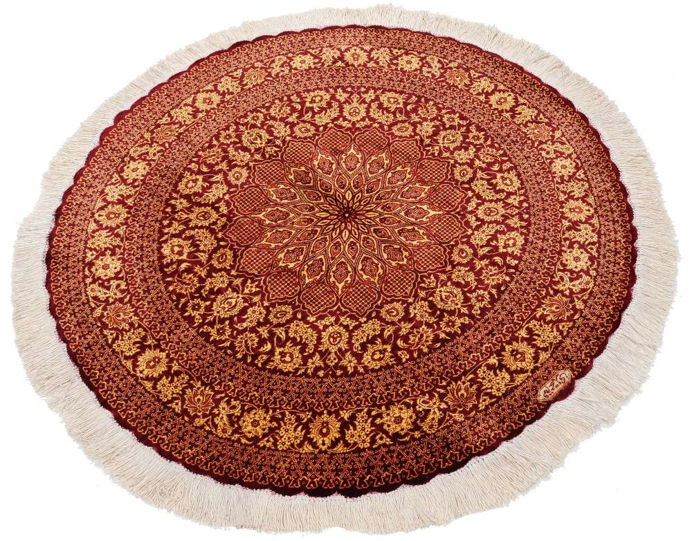 Persian rug Qom