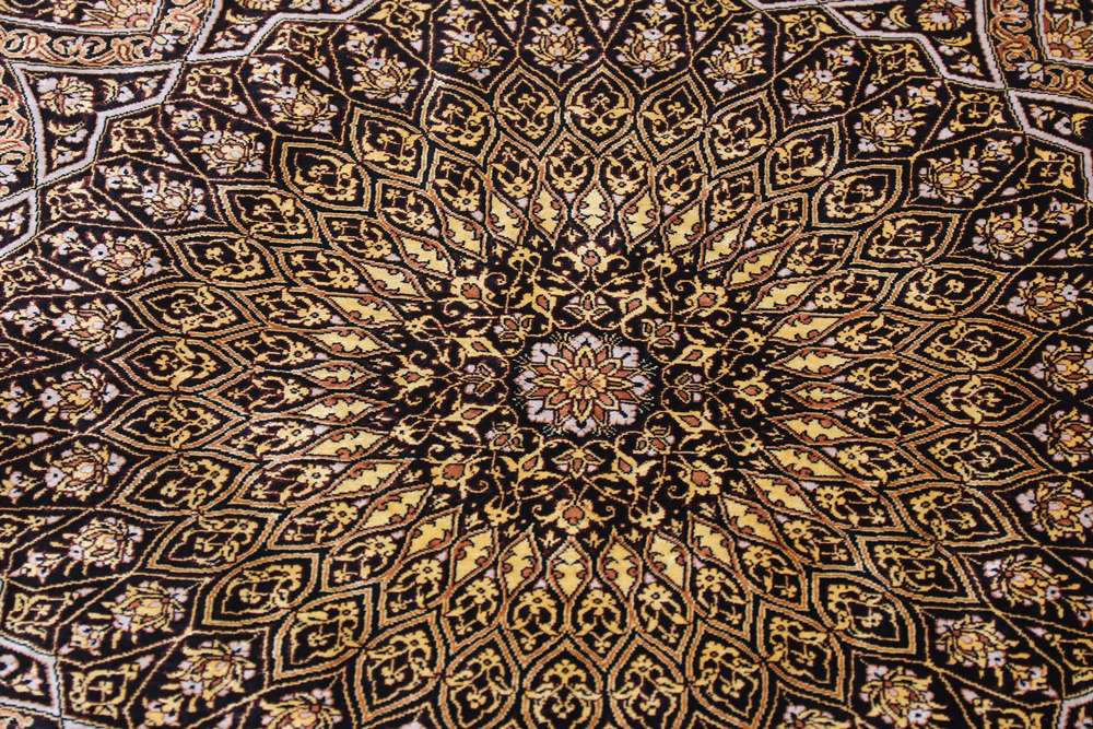 Persian rug Qom