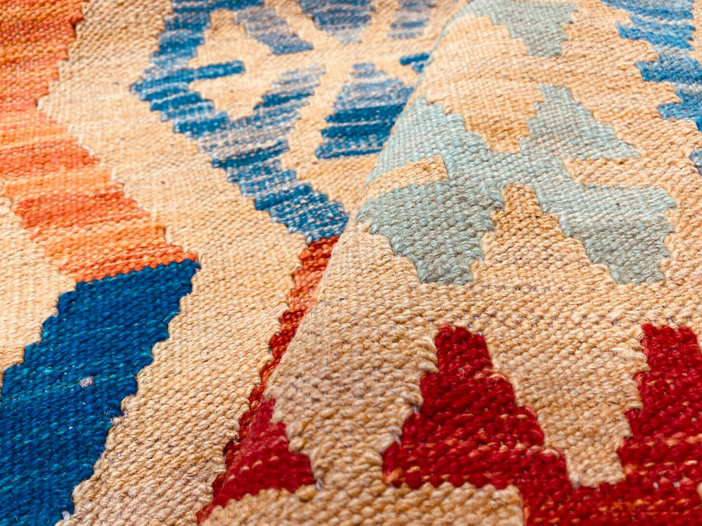 Oriental rug Kelim Waziri