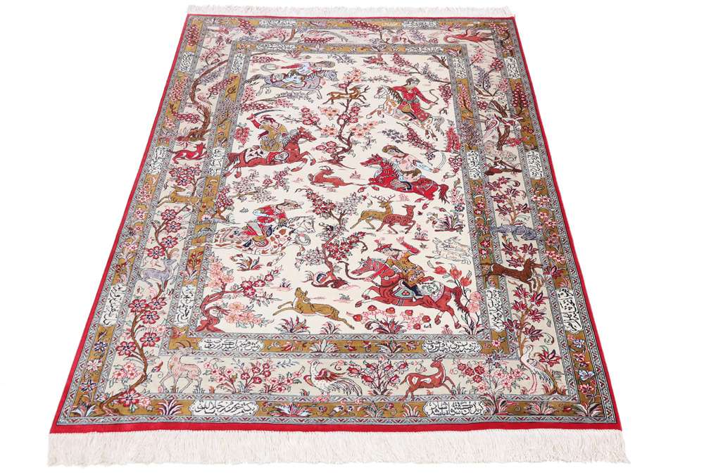 Persian rug Qom
