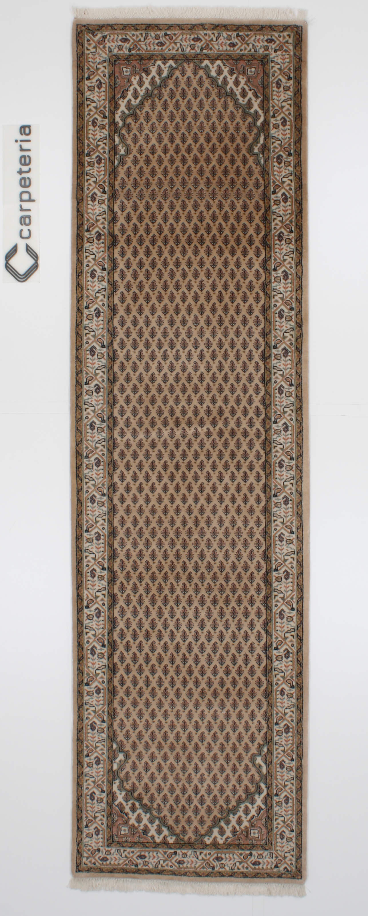 Oriental rug Surat Corner floral sand