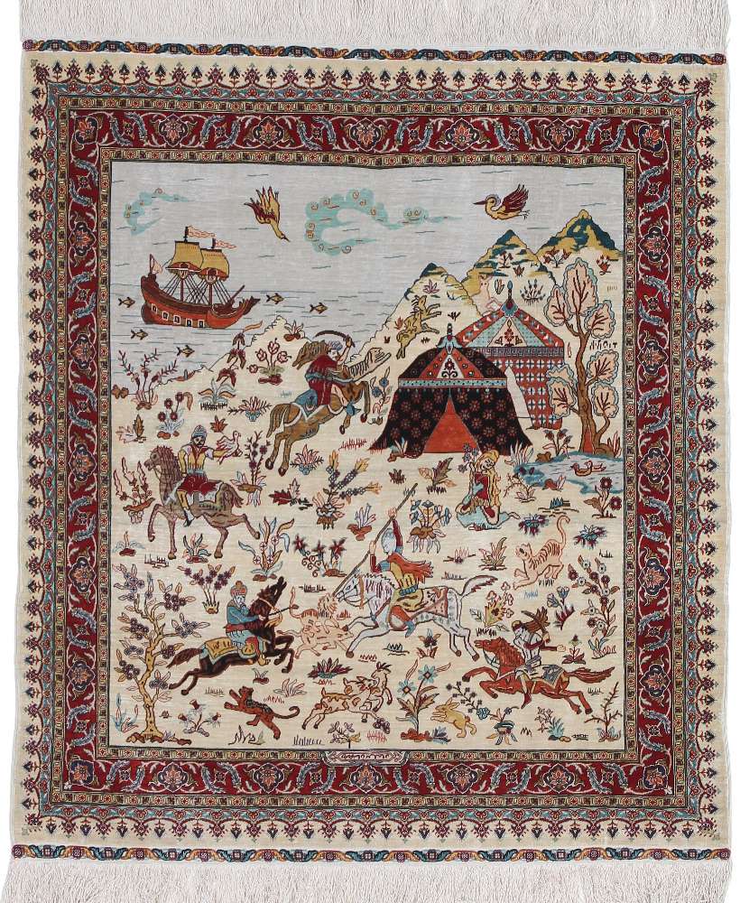 Oriental rug Hereke