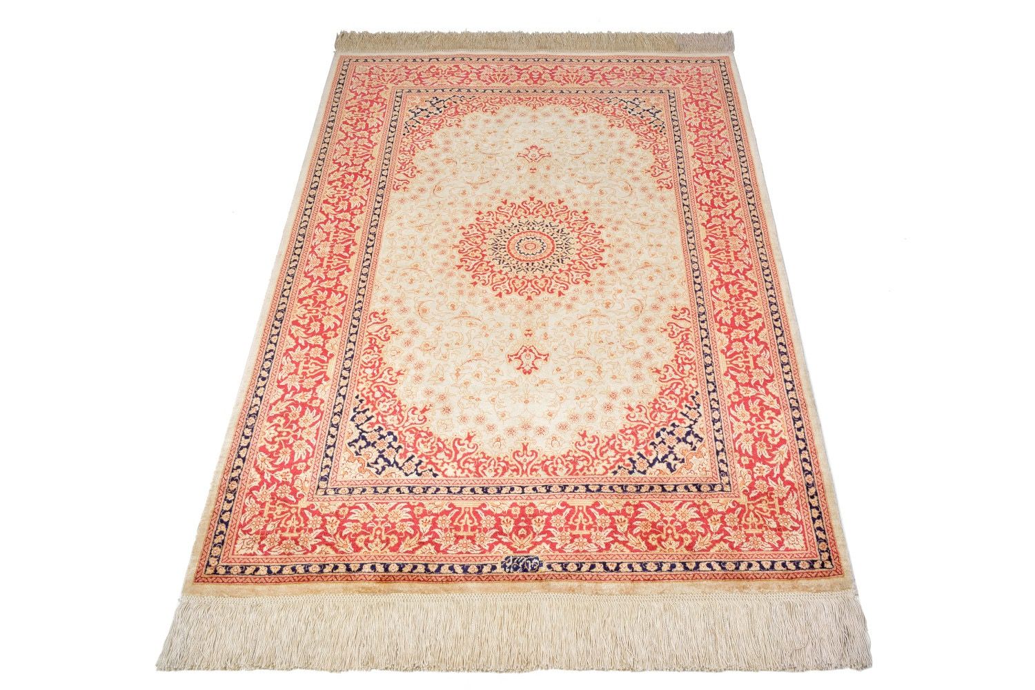 Orientální koberec Qom Hedvábí Royal