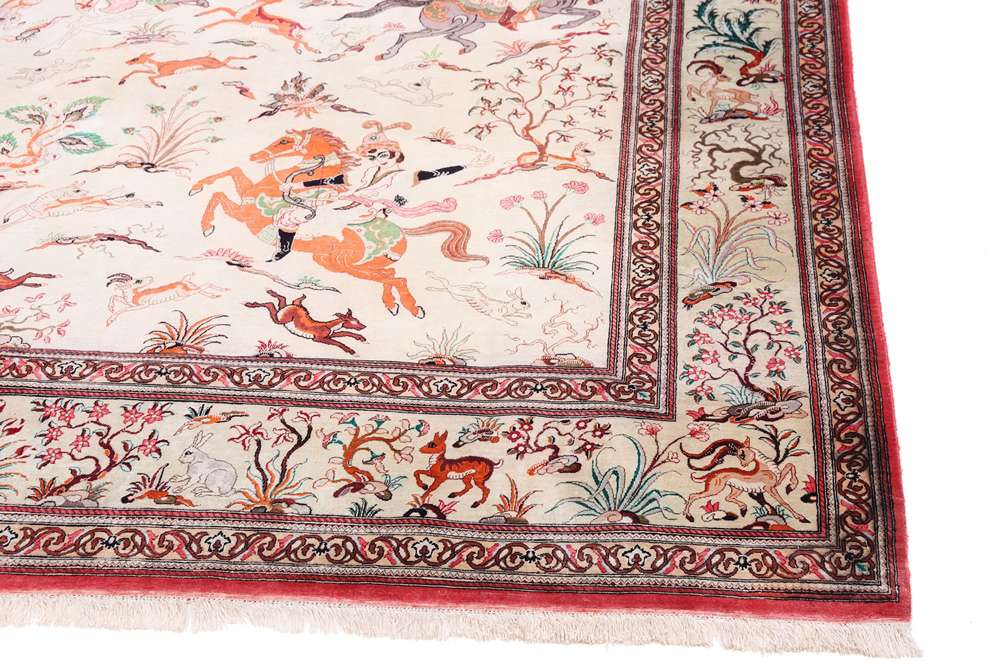Persian rug Qom
