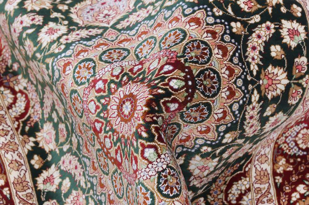 Persian rug Qom