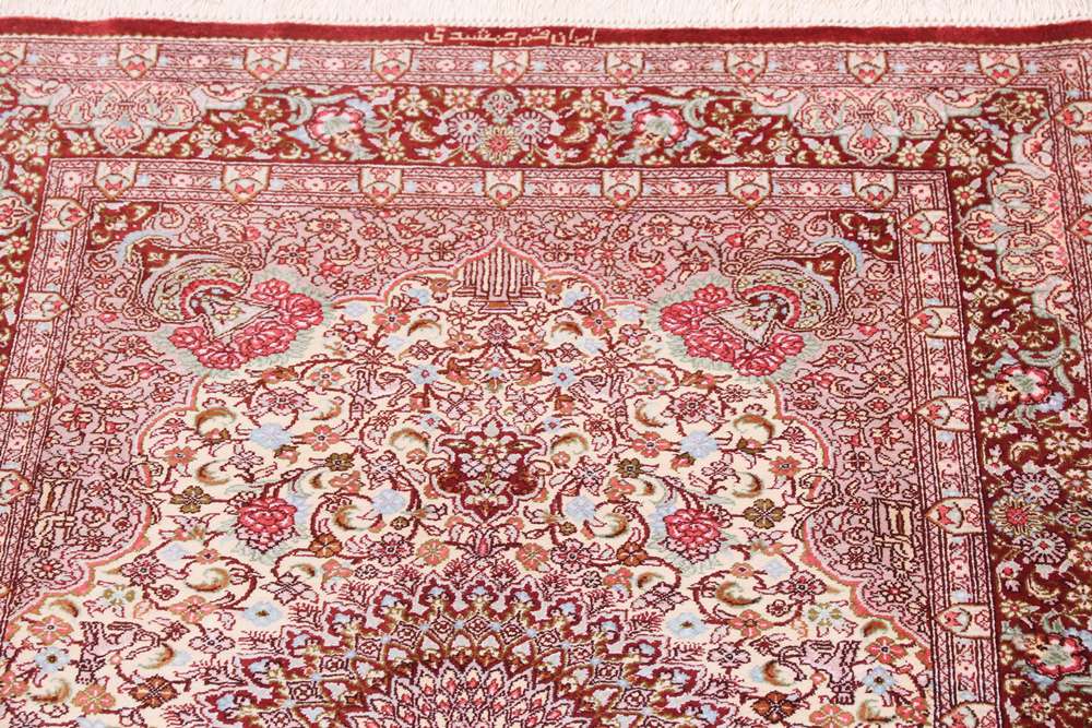 Persian rug Qom