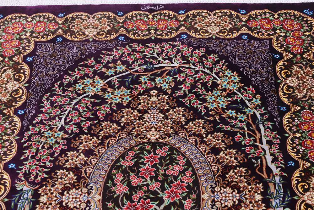 Persian rug Qom
