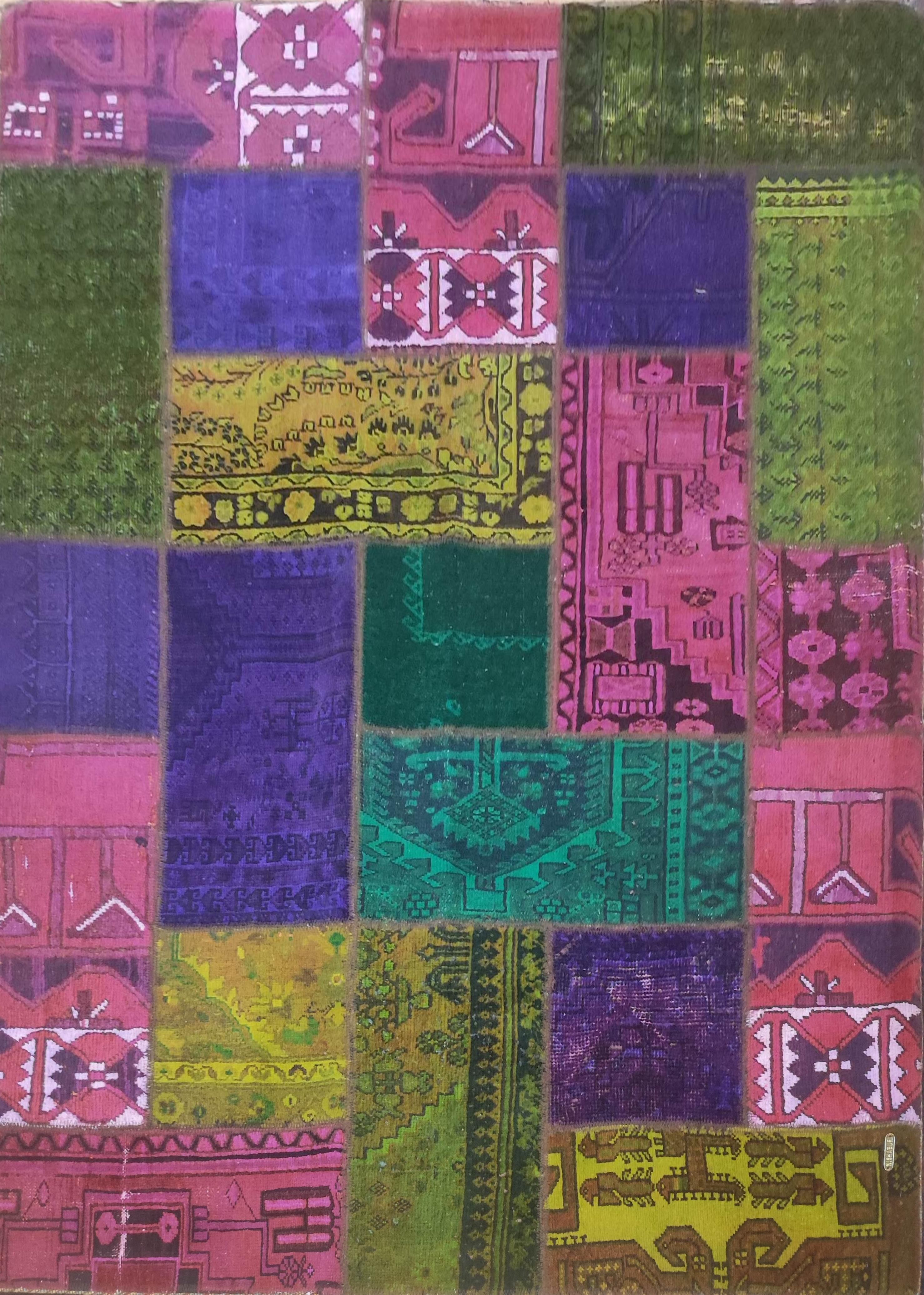 Modern rug Patchwork Modern