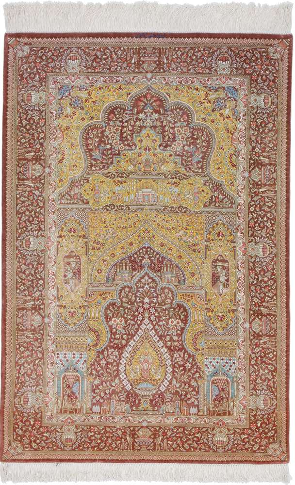 Persian rug Qom