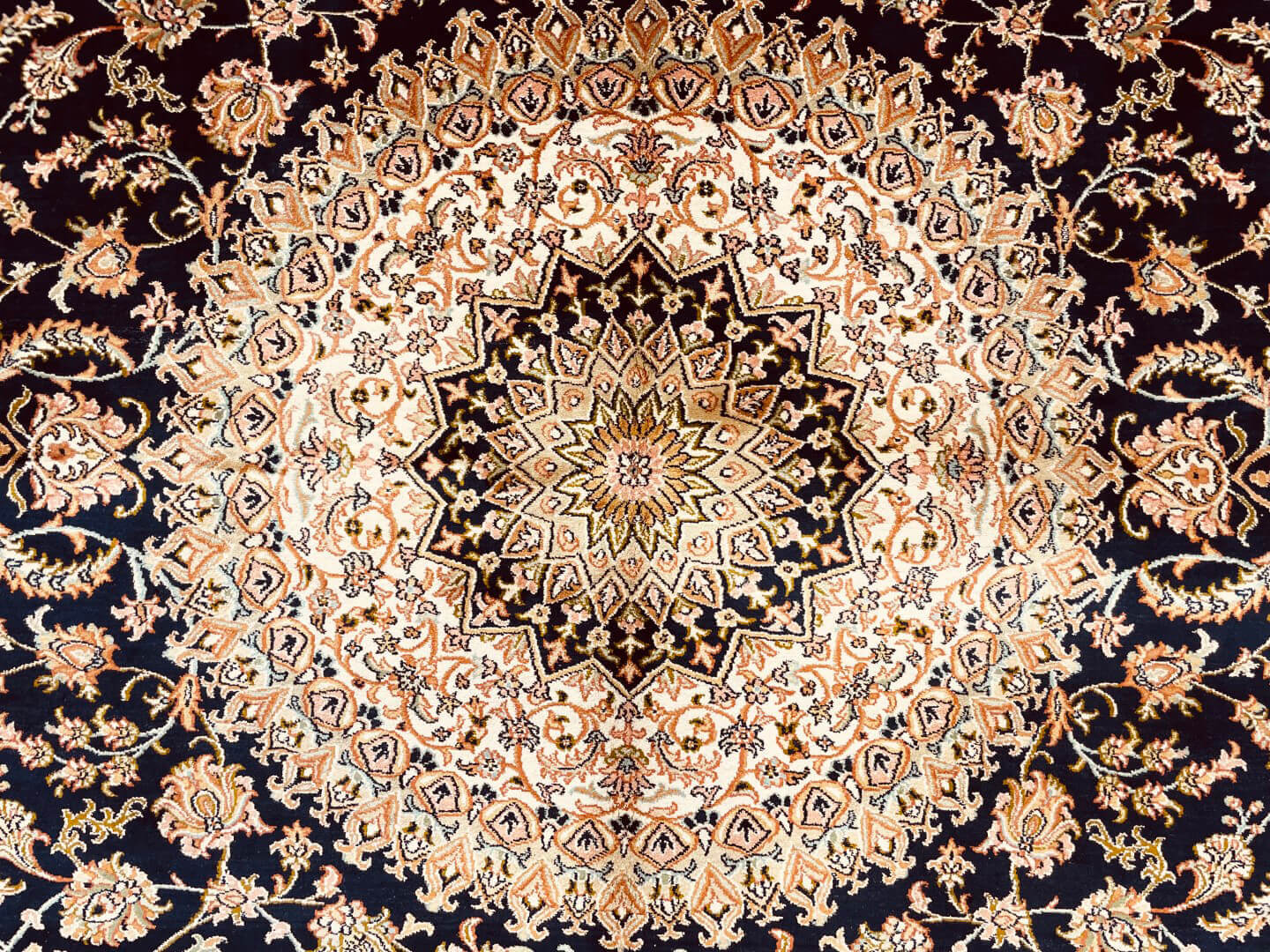 Oriental rug Kashmir Silk/Silk Royal