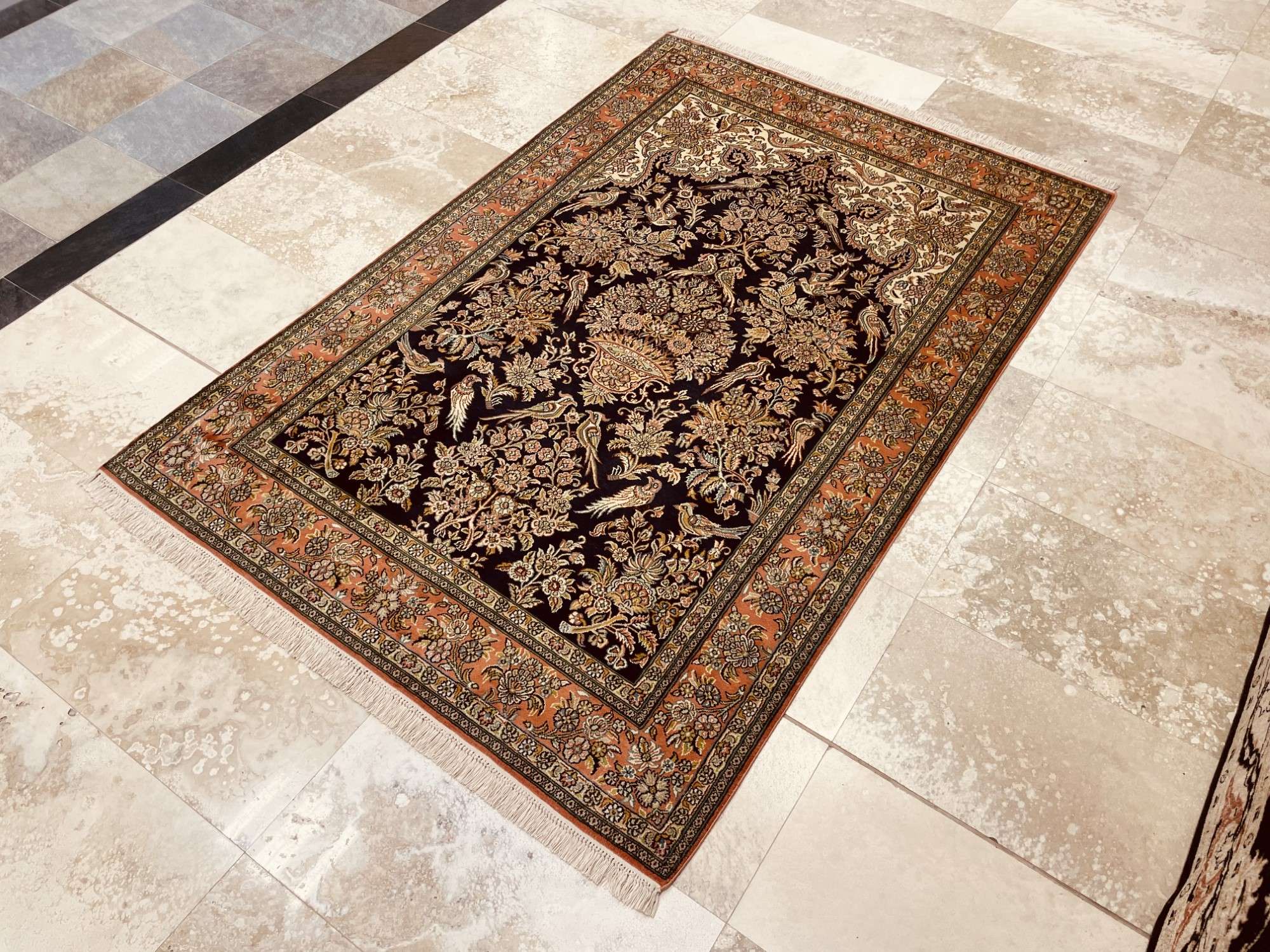 Oriental rug Kashmir Silk Exclusive