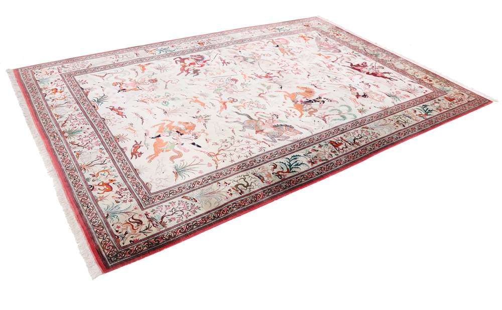 Persian rug Qom