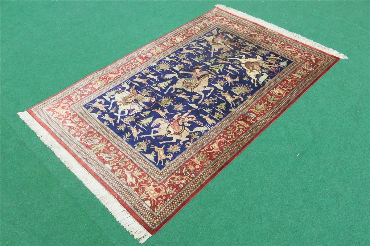 Orientální koberec Qom Hedvábí Imperial