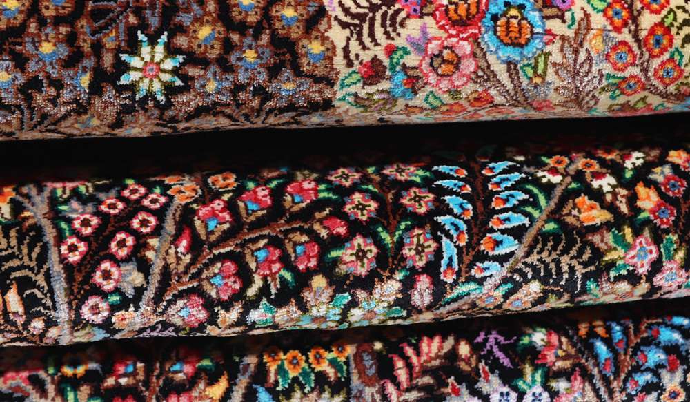 Persian rug Qom