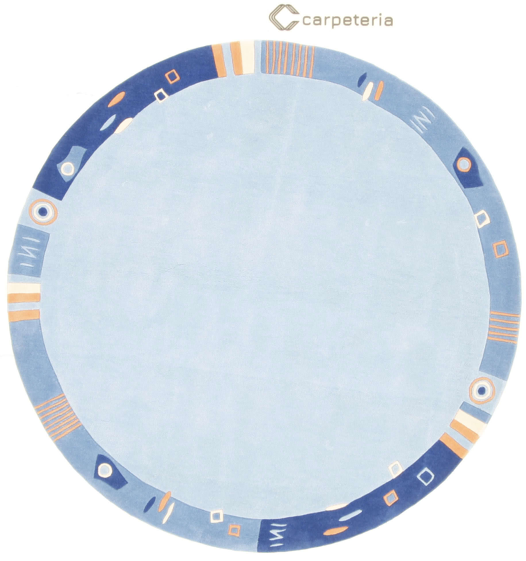 Modern rug Glacier
