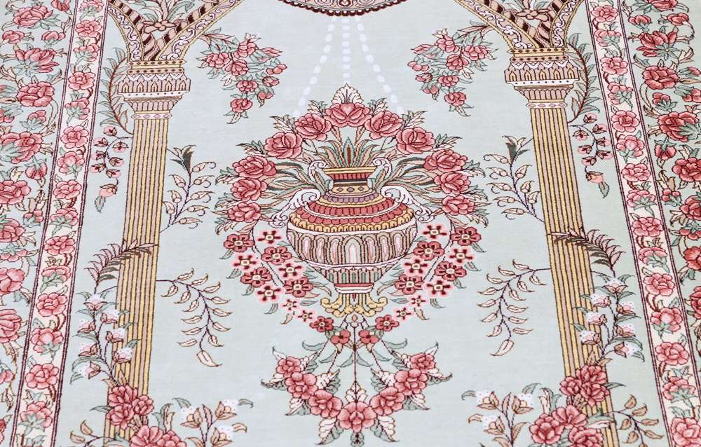 Persian rug Qom