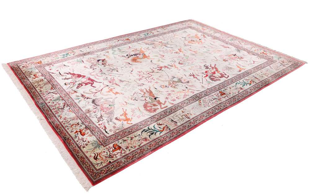 Persian rug Qom