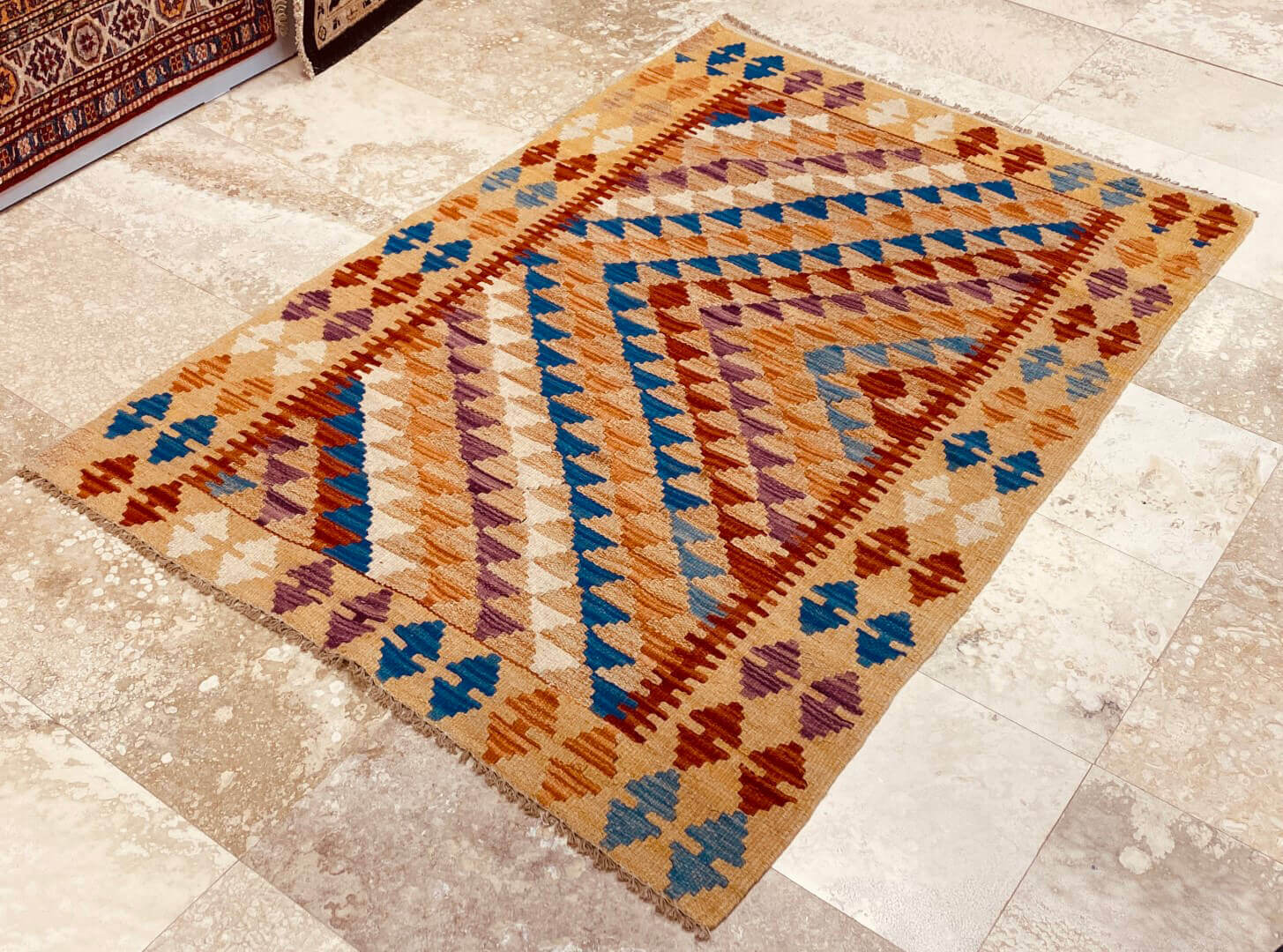 Oriental rug Kelim Waziri