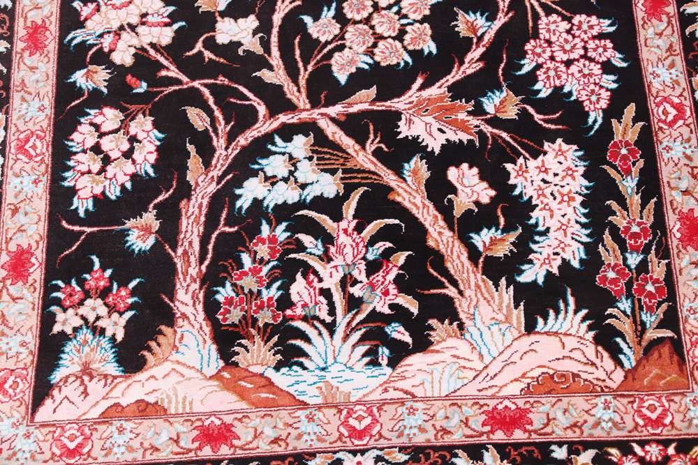 Persian rug Qom