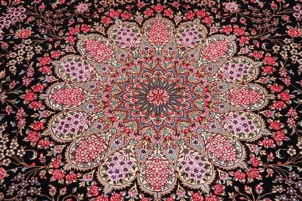 Persian rug Qom