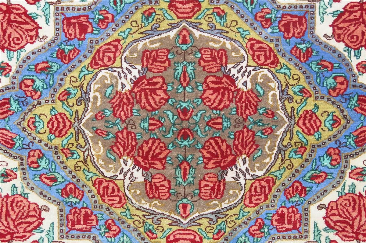 Orientální koberec Qom Hedvábí Royal
