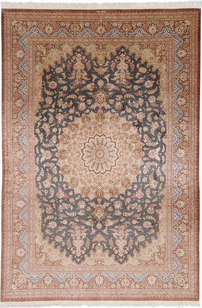 Persian rug Qom