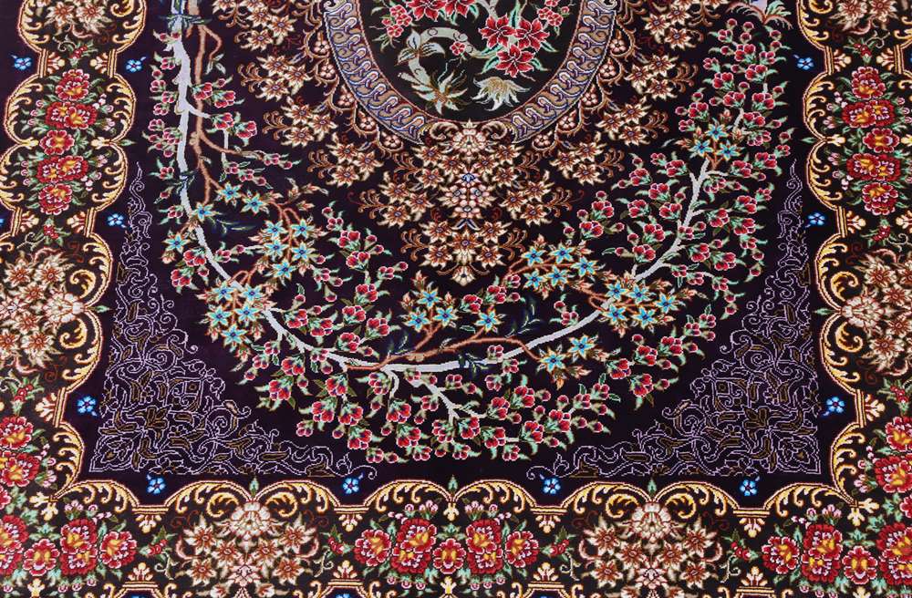 Persian rug Qom