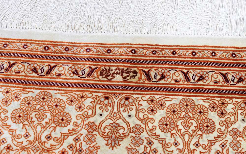 Persian rug Qom