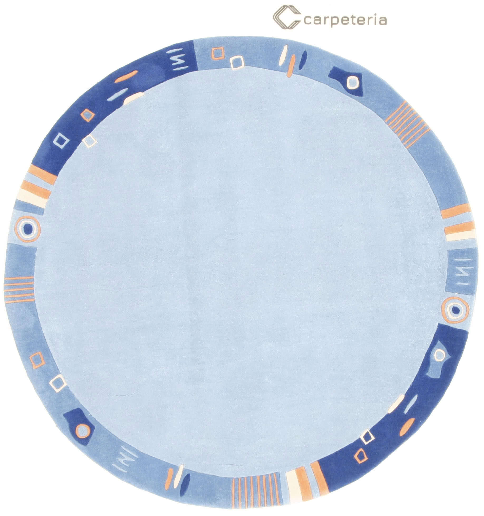 Modern rug Glacier