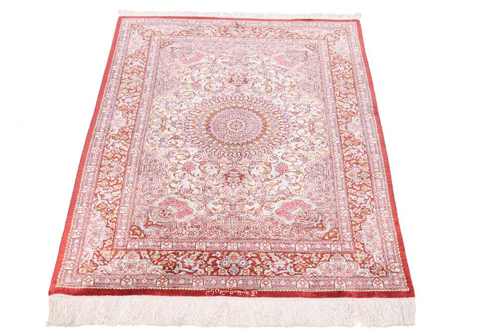 Persian rug Qom