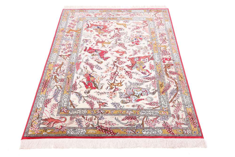 Persian rug Qom