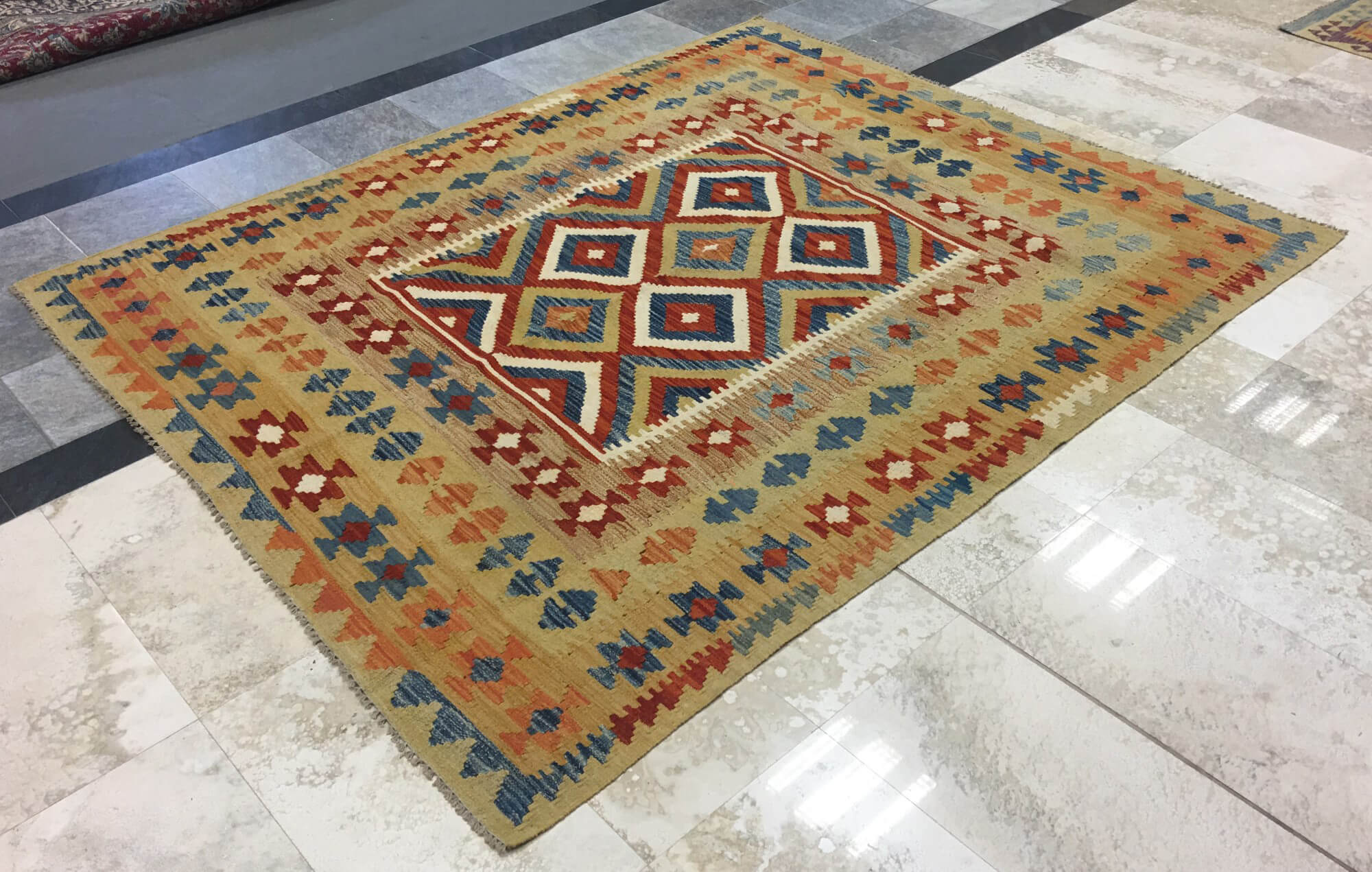 Oriental rug Kelim Waziri