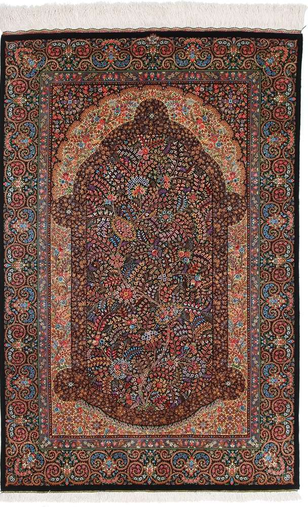 Persian rug Qom