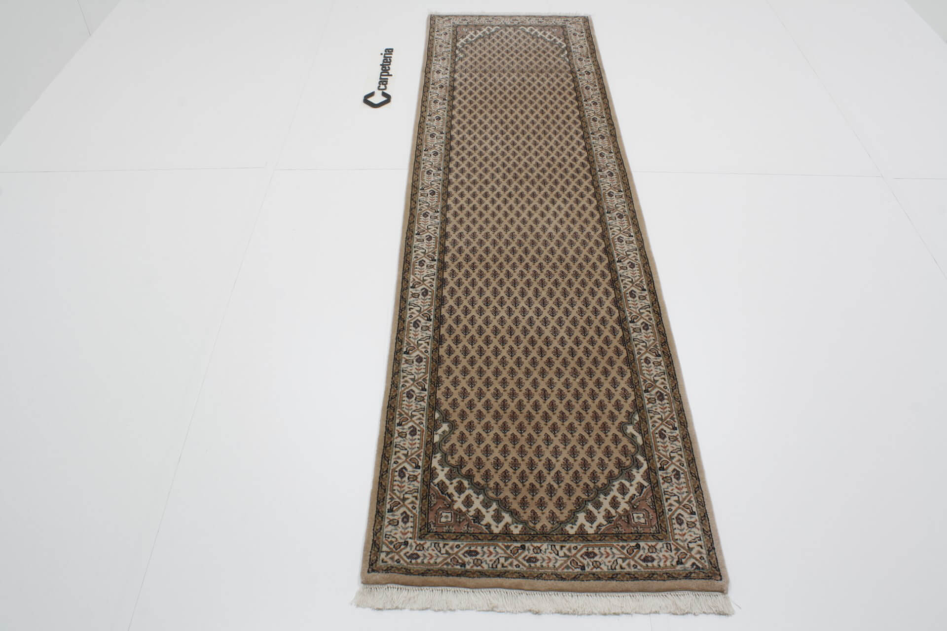 Oriental rug Surat Corner floral sand