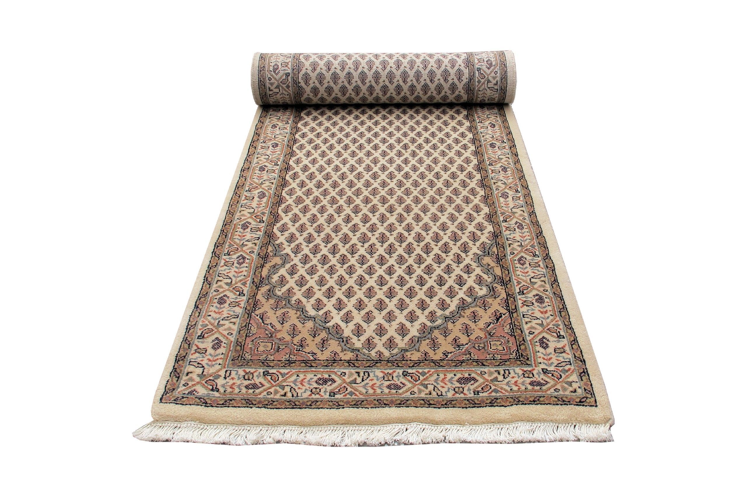 Orientální koberec Surat Corner floral beige