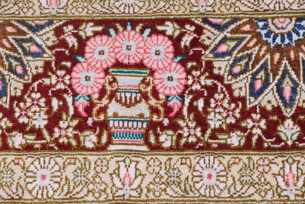 Persian rug Qom