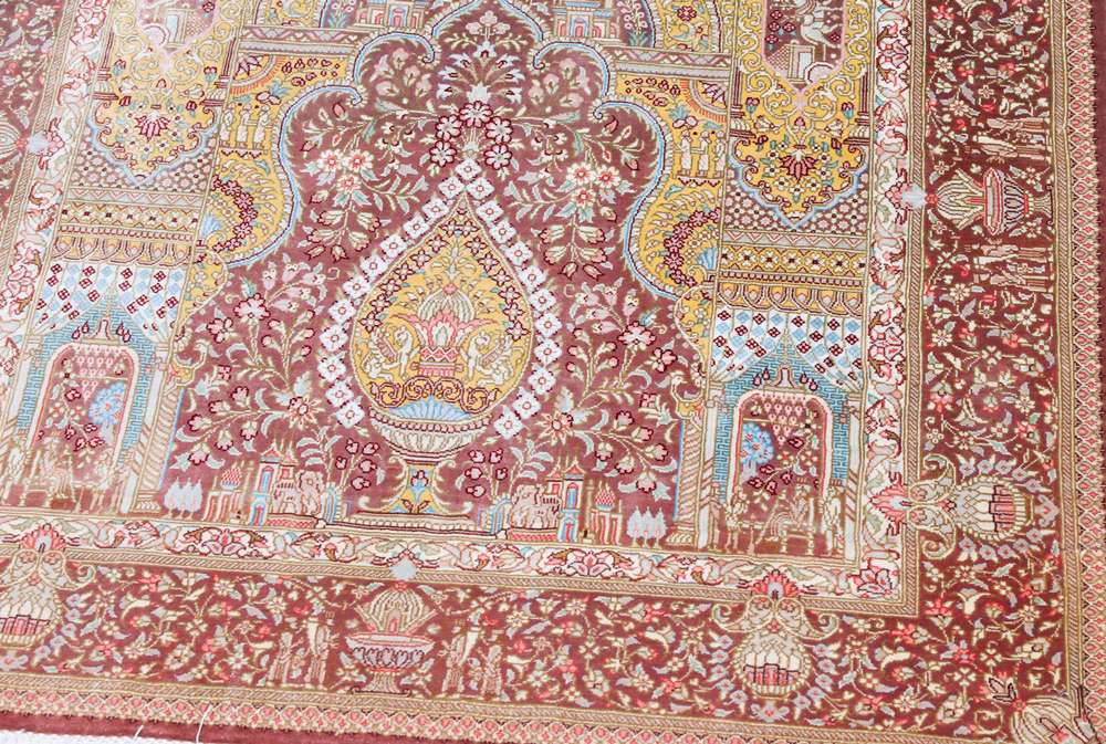 Persian rug Qom