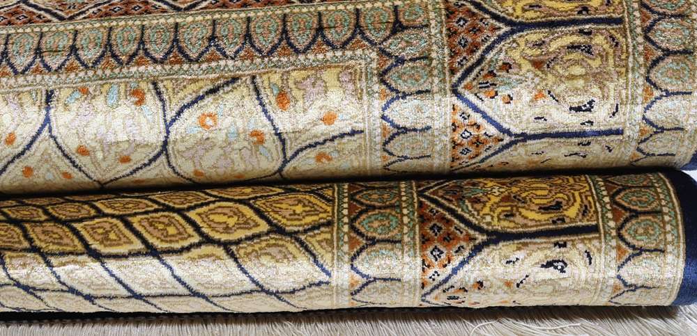 Persian rug Qom