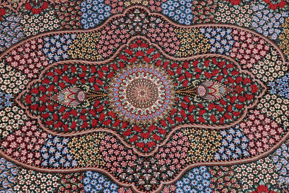 Persian rug Qom