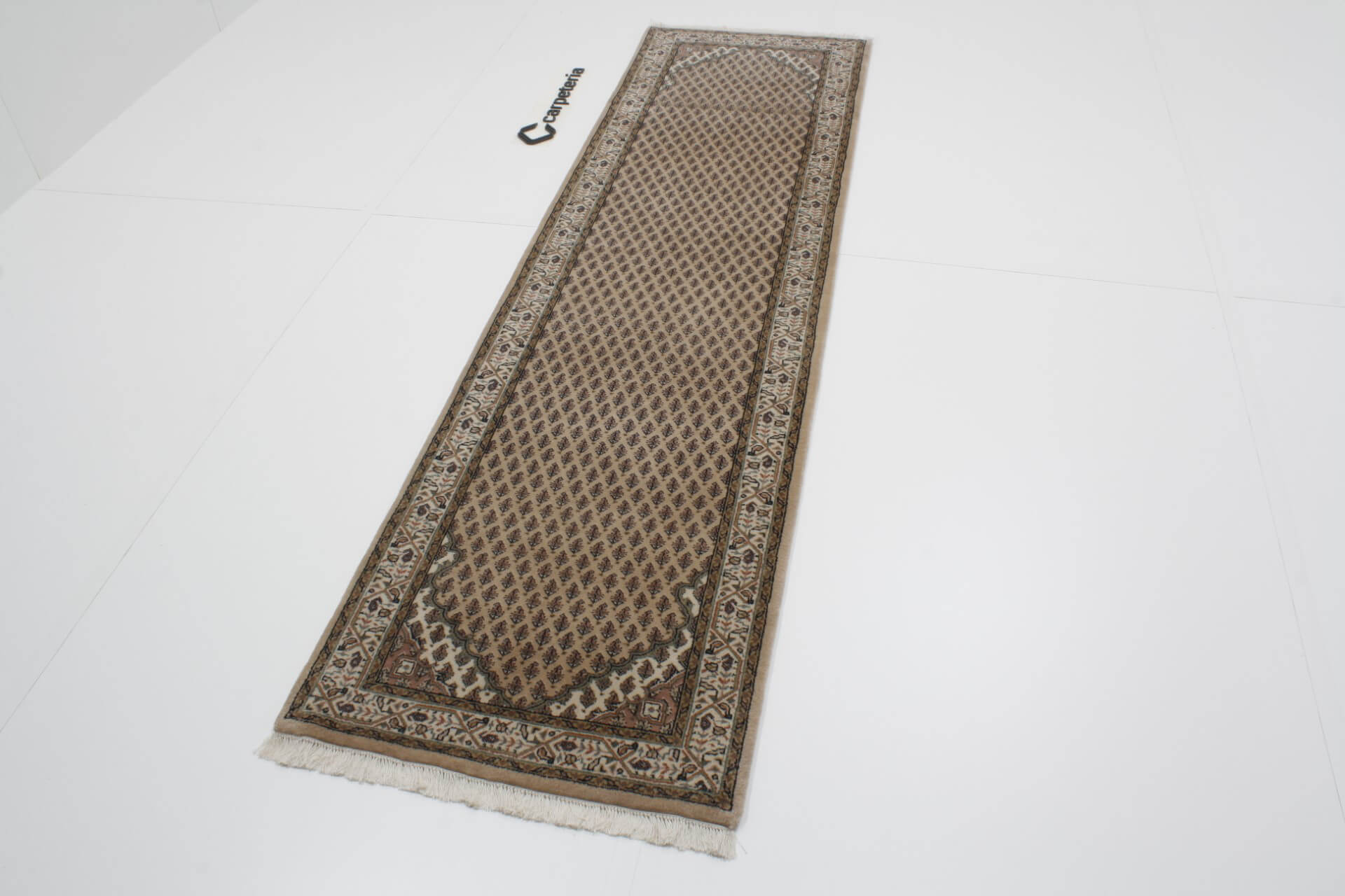 Oriental rug Surat Corner floral sand