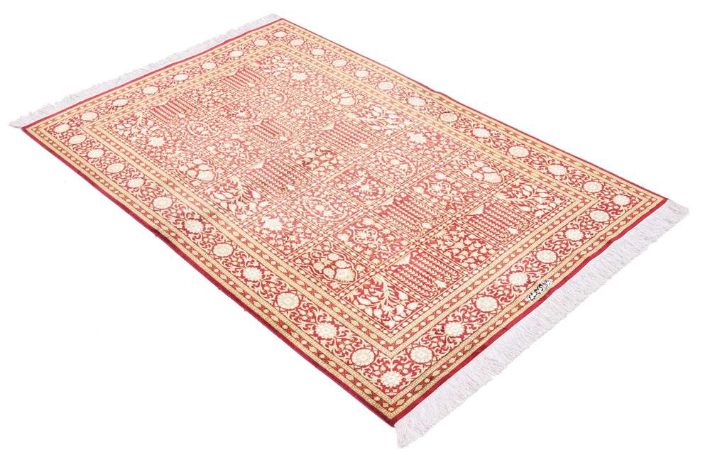 Persian rug Qom