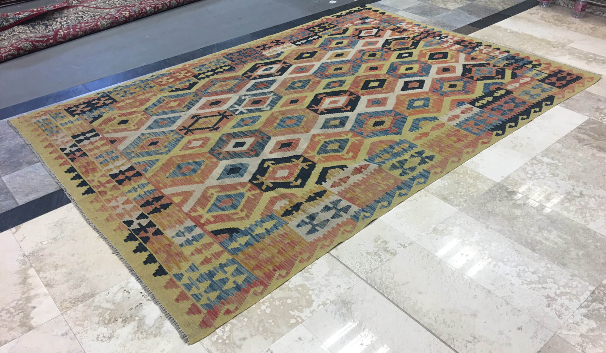 Oriental rug Kelim Waziri