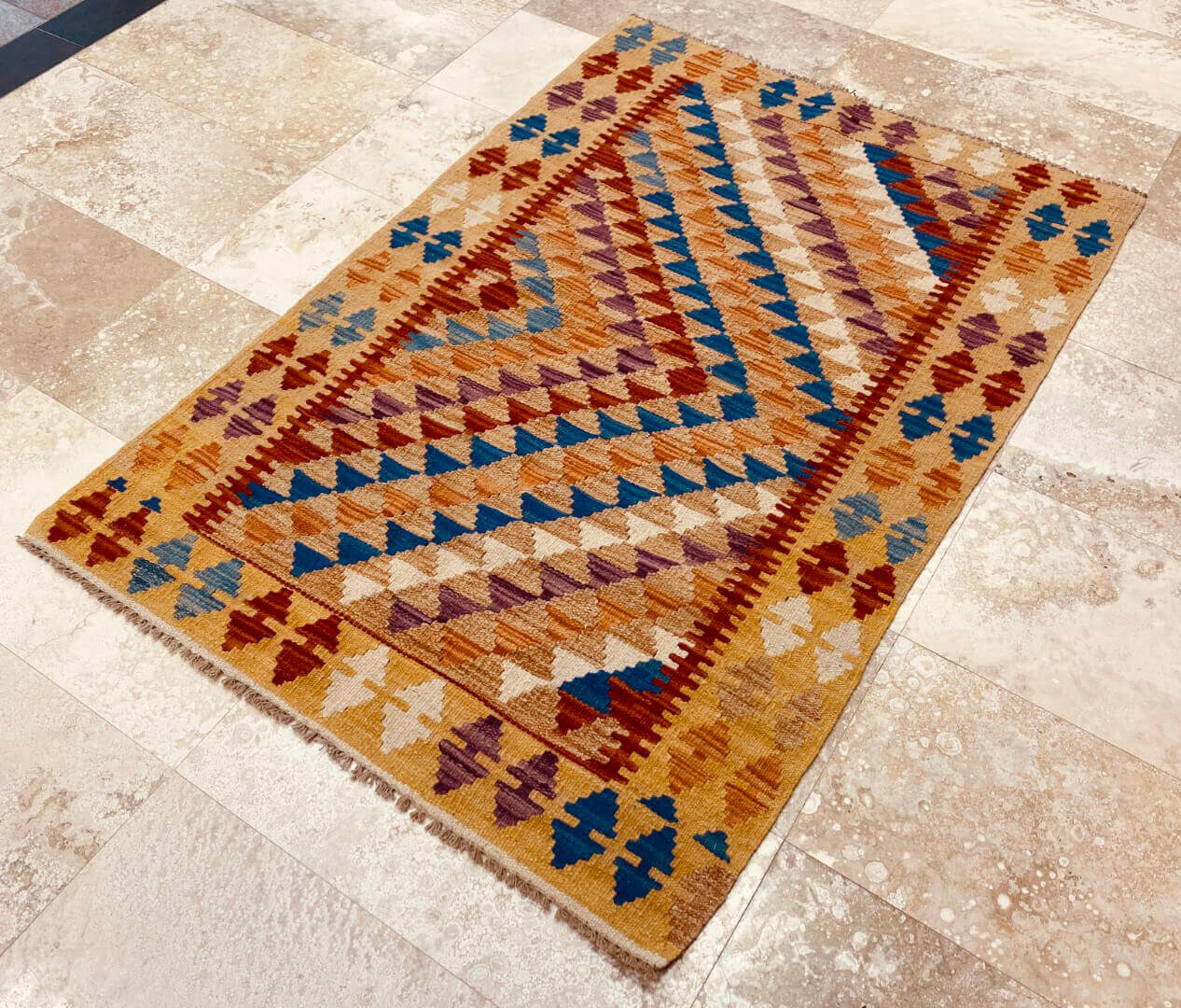 Oriental rug Kelim Waziri