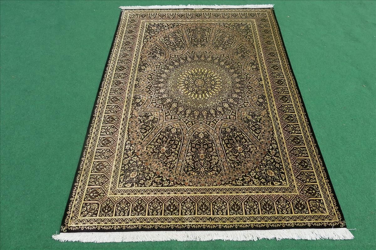 Orientální koberec Qom Hedvábí Imperial