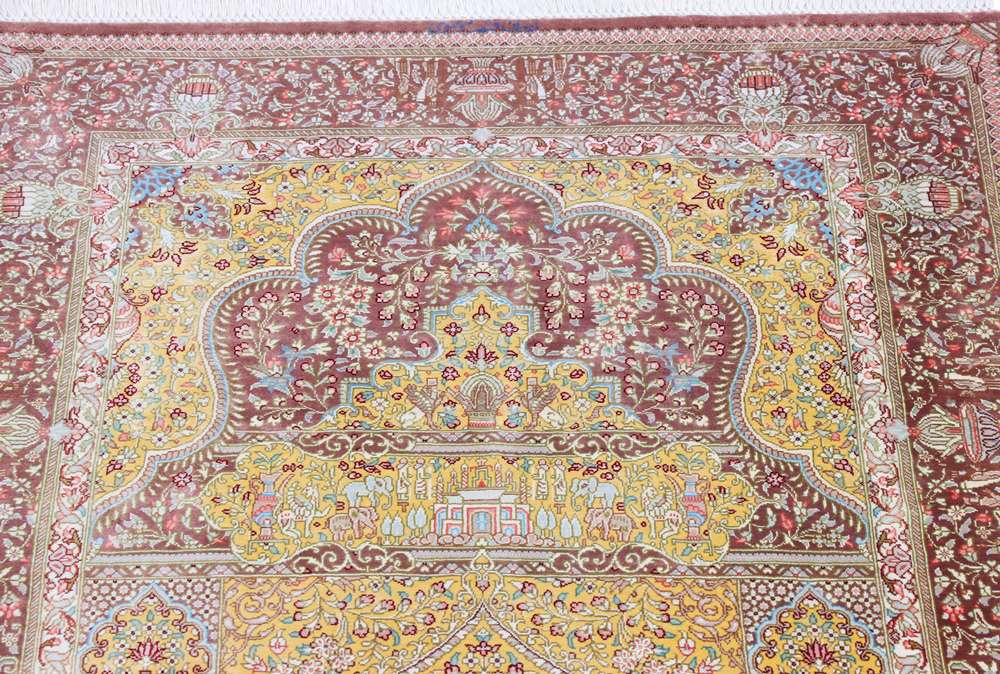 Persian rug Qom
