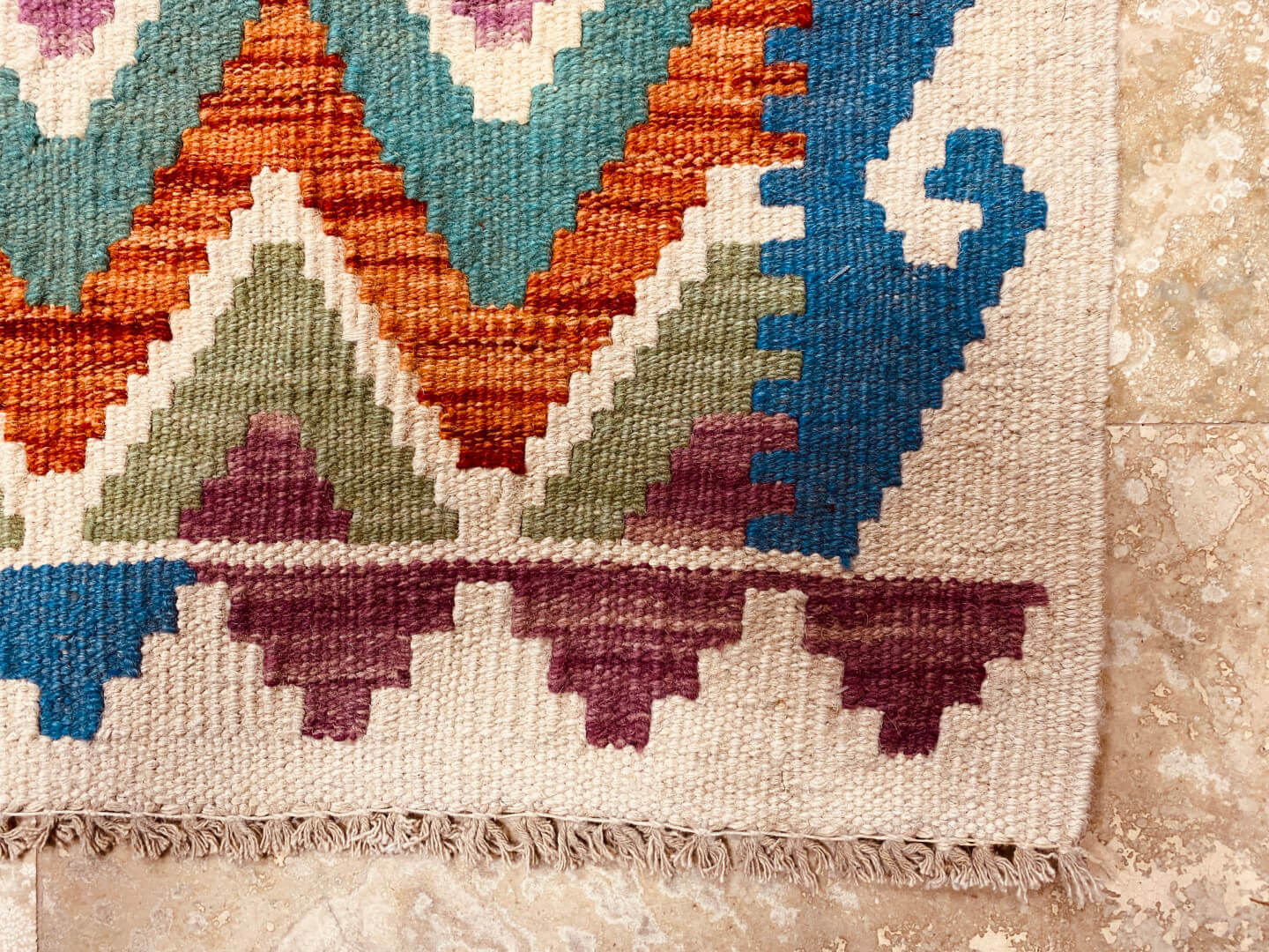 Oriental rug Kelim Waziri
