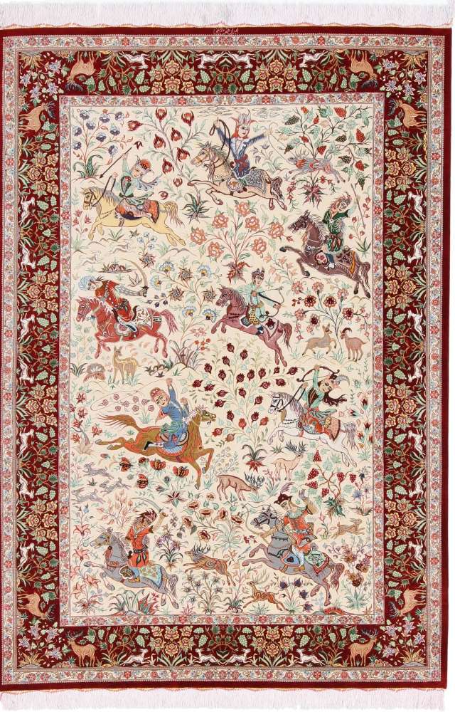 Persian rug Qom