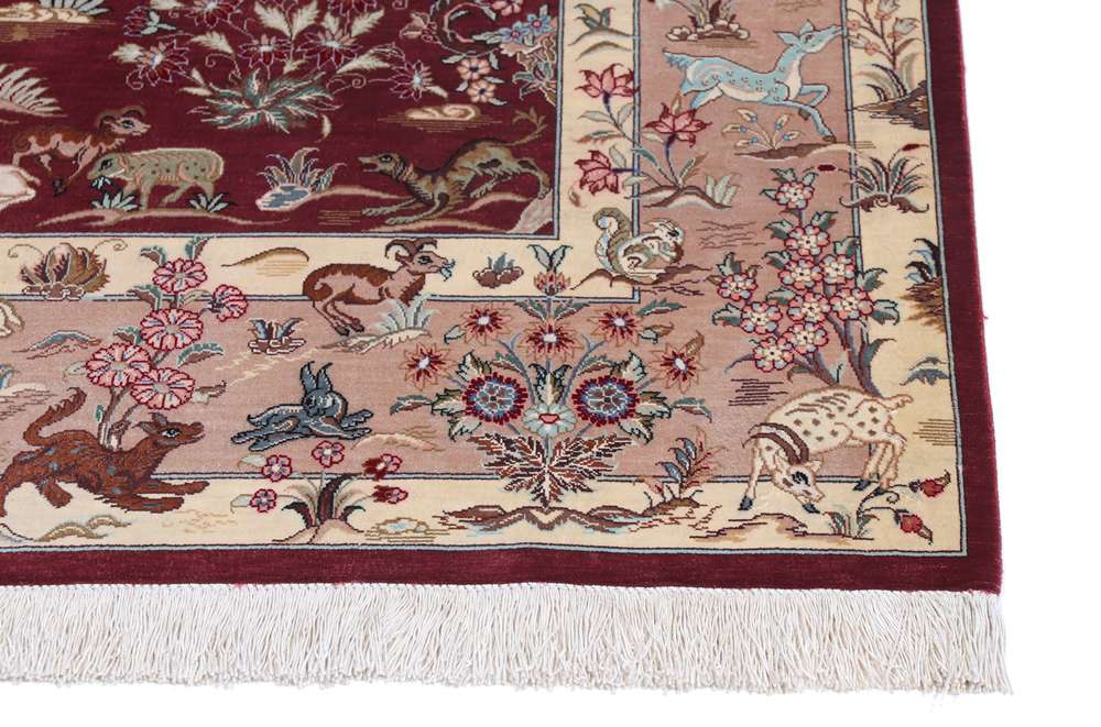 Persian rug Qom